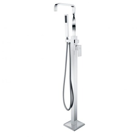 Yosemite 2-Handle Claw Foot Tub Faucet In Polished Chrome